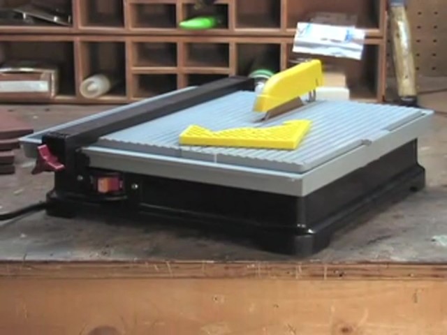 Yukon Tool&reg; 4 1/2&quot; Tile Saw - image 10 from the video